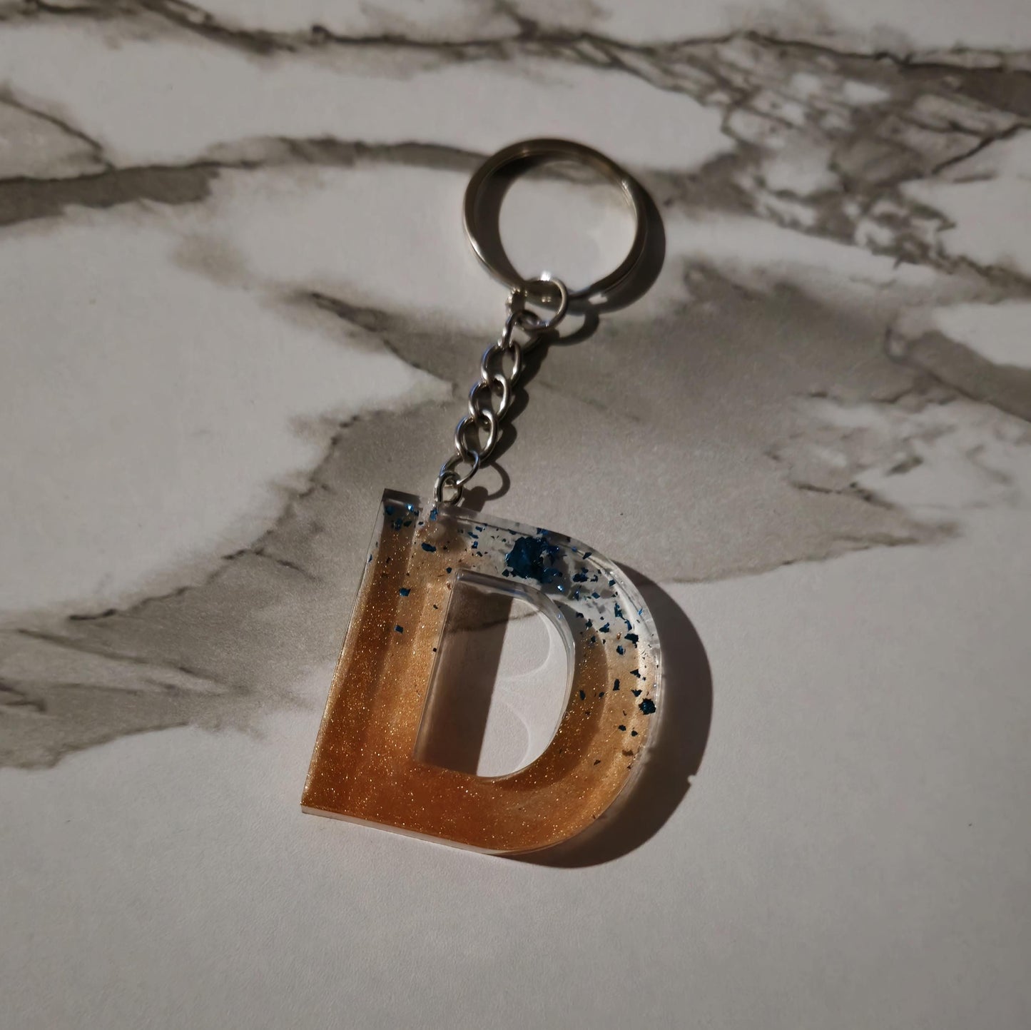 Resin Crafts keychain Alphabet A to Z