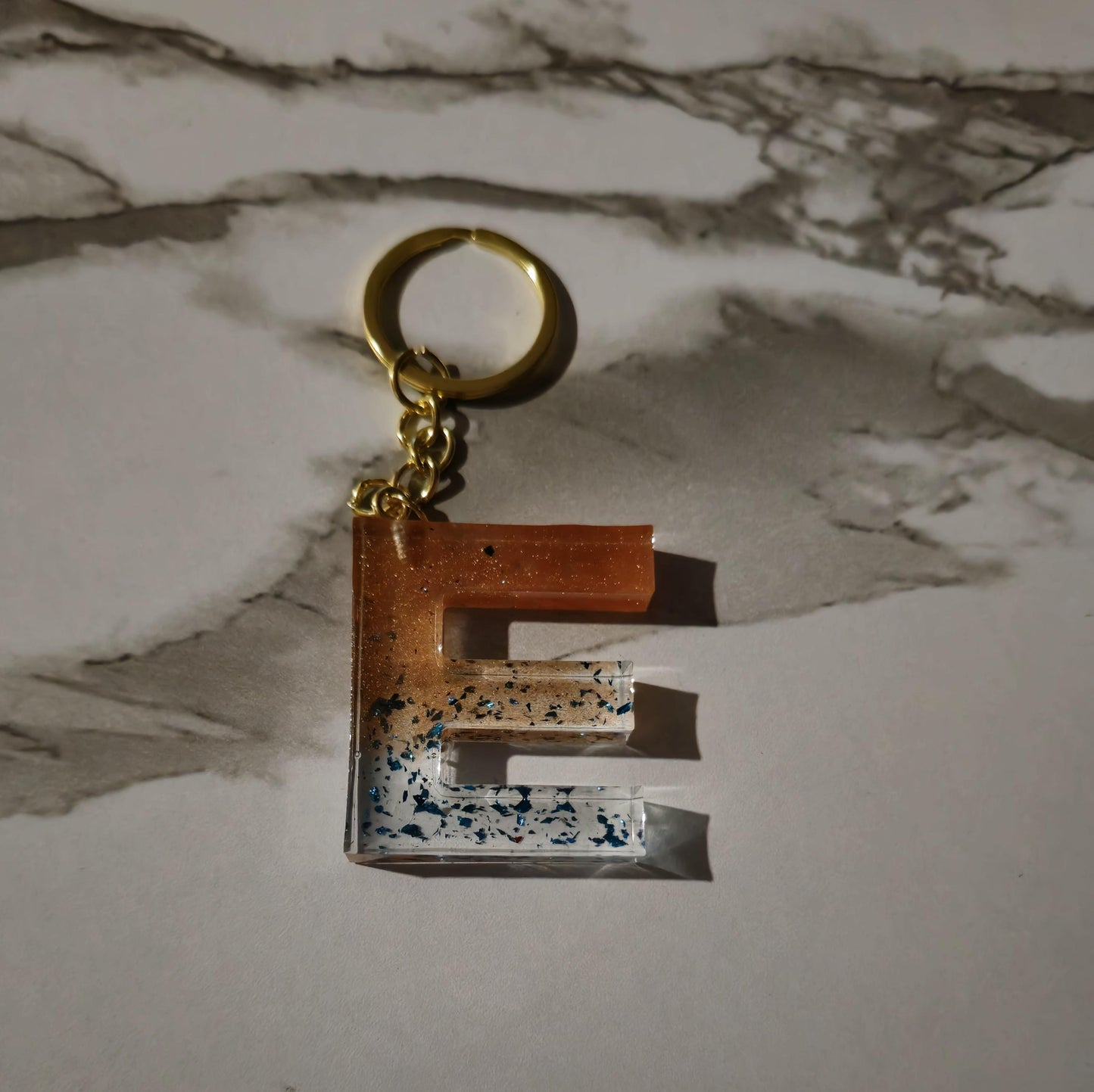 Resin Crafts keychain Alphabet A to Z