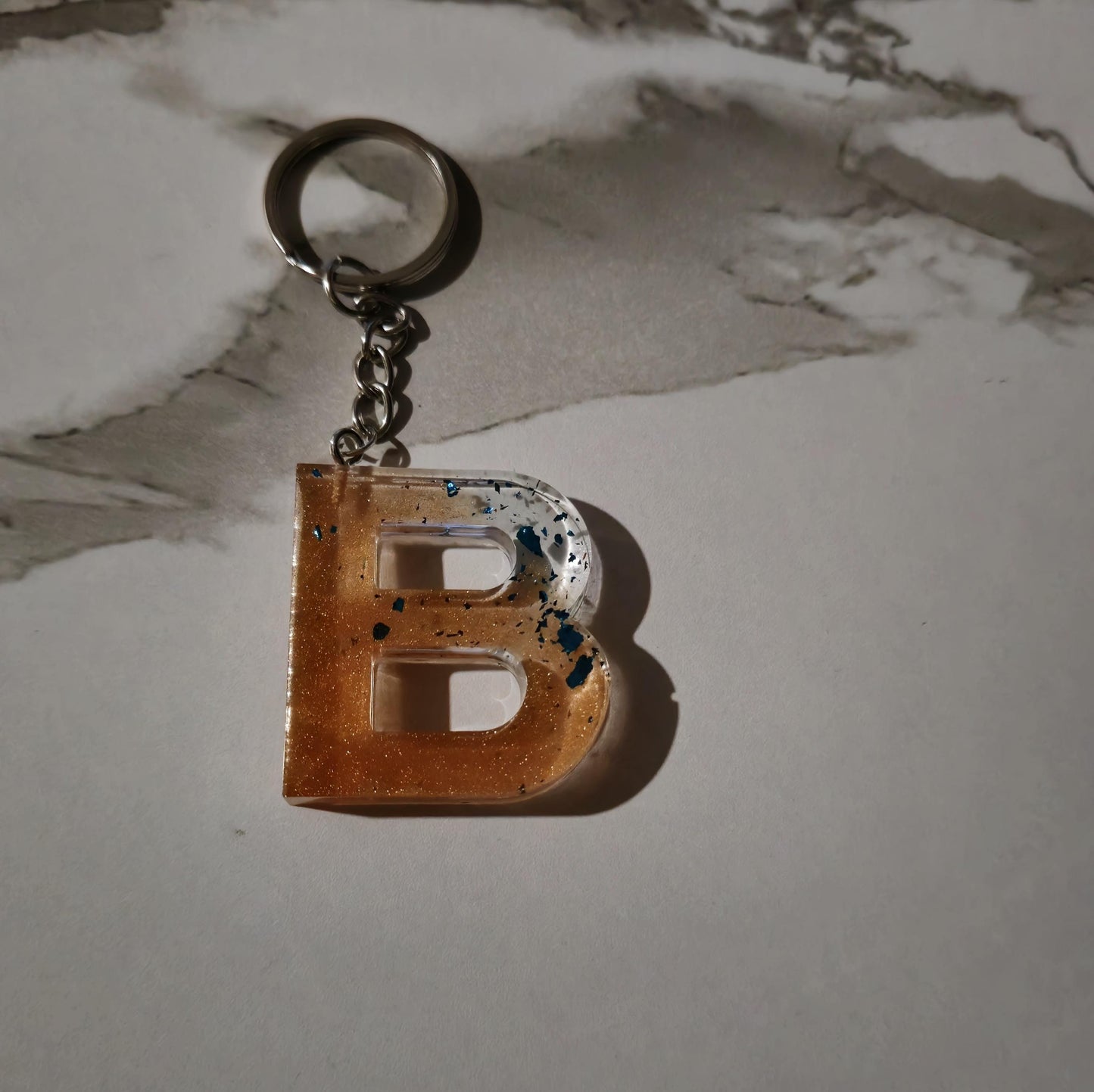 Resin Crafts keychain Alphabet A to Z