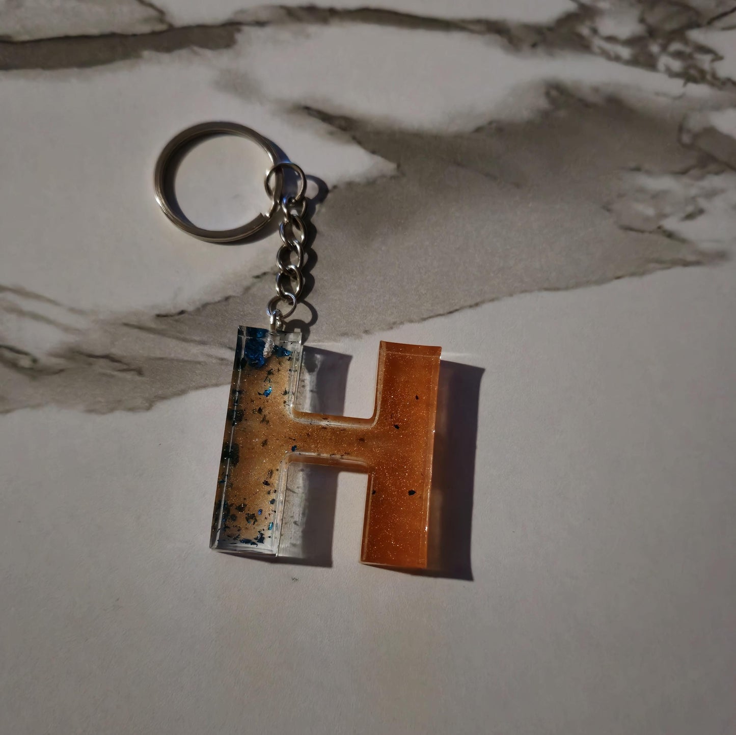 Resin Crafts keychain Alphabet A to Z
