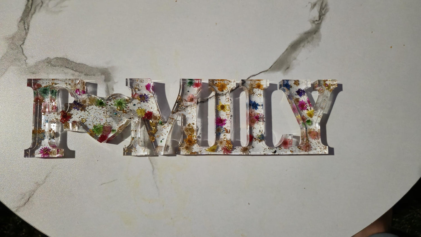 Family sign Home decoration hanging decor gift