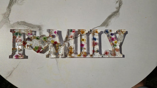 Family sign Home decoration hanging decor gift